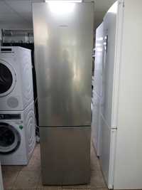 Като нов иноксов комбиниран хладилник с фризер Сименс 24 м.гаранция