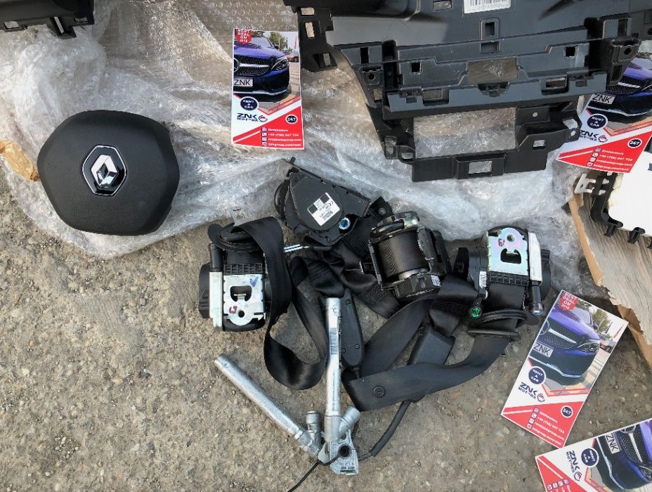 Renault Peugeot Citroen kit airbag volan pasager plansa bord cortina