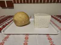 Branza de oaie din productia proprie a Mânăstirii