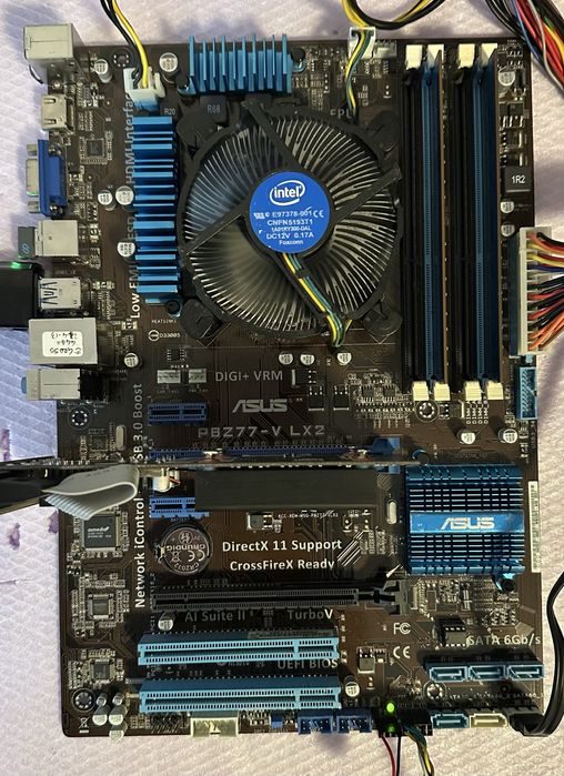 Kit ASUS P8Z77-V LX2 / Xeon E3-1270v2 / 8GB / cooler stock Intel