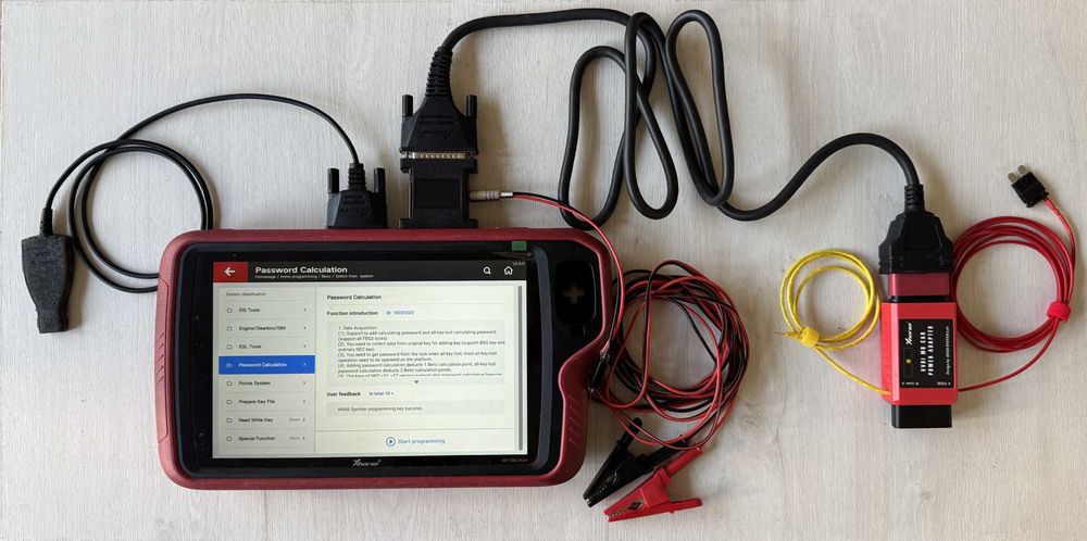 XHORSE MB захранващ адаптер директно на автомобила