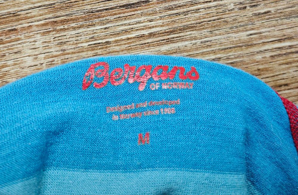 Bergans 100% Мерино вълна Мъжка термо фланелка от мериносова вълна М