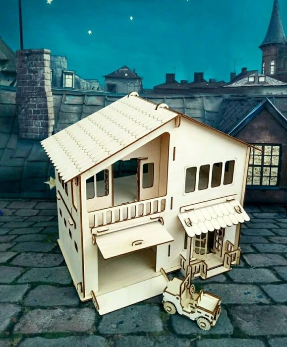 Кукольные домики для барби и лол из березовой фанеры.