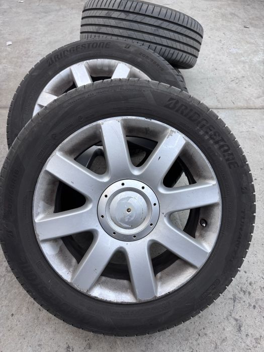 Джанти 16ки 205 55 16 летни гуми Bridgestone turanza 6 dot 25