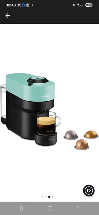 Espressor nespresso vertuo pop