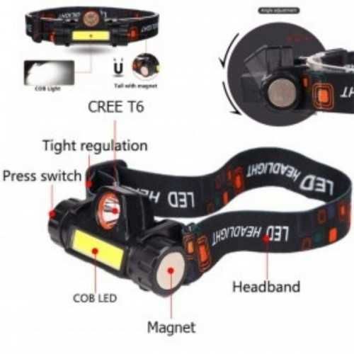 Презареждаем USB челник  - HIGH POWER HEADLAMP