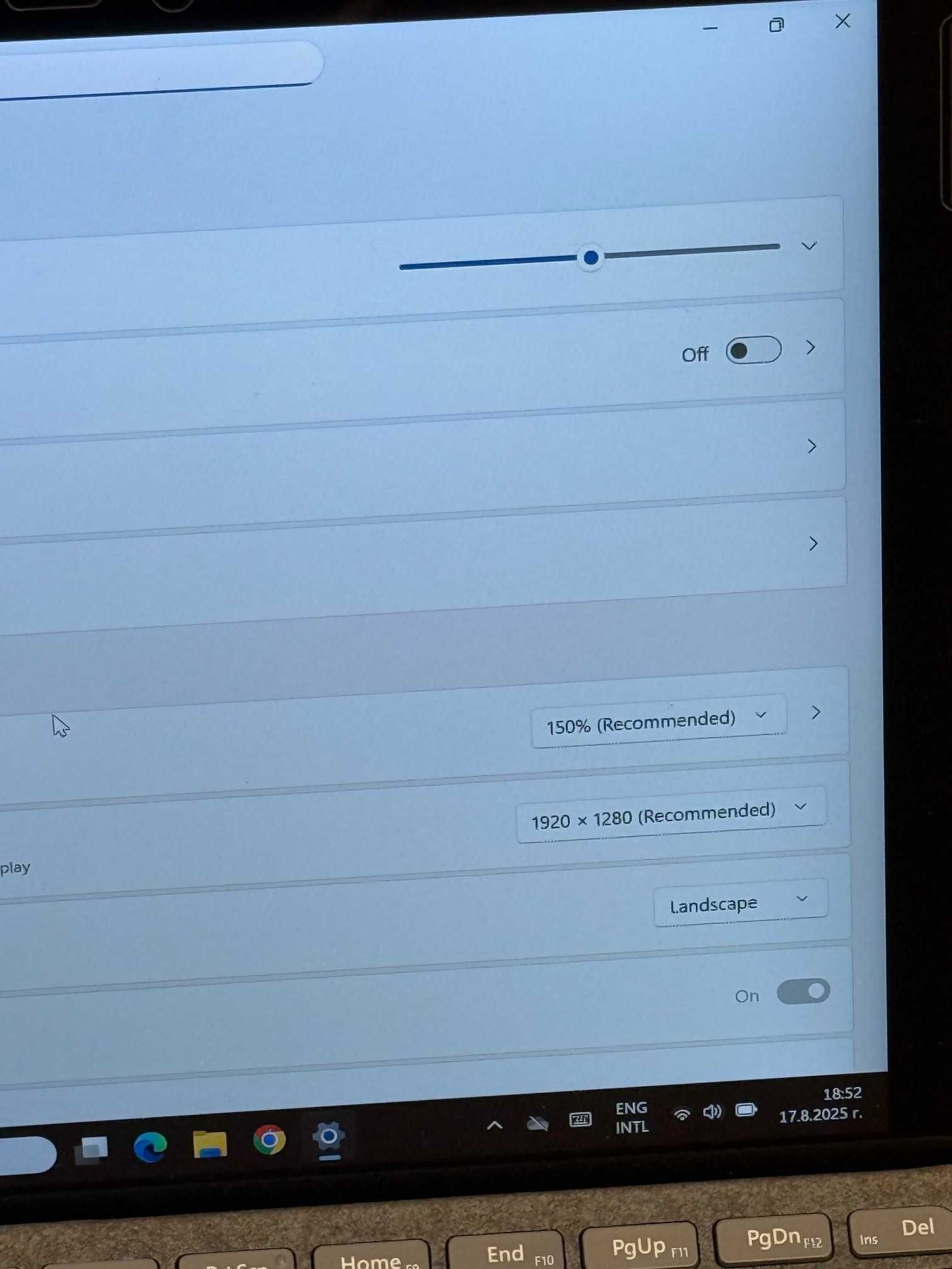 Microsoft Surface Go 2 m3-8100Y/8RAM/128SSD