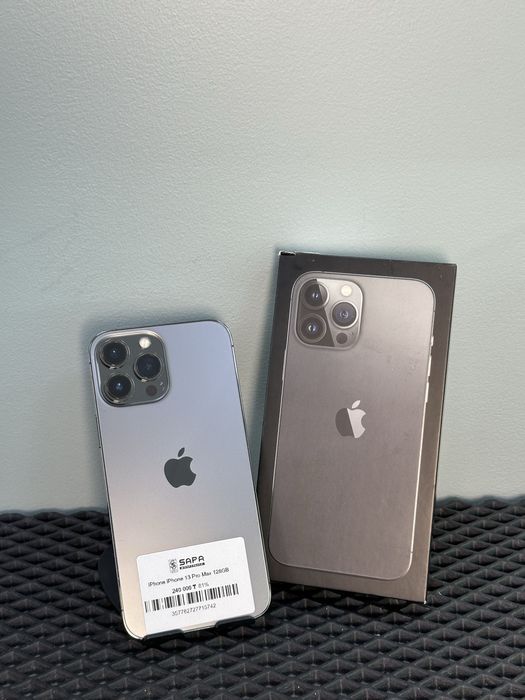 Айфон 13 про макс черный 128гб