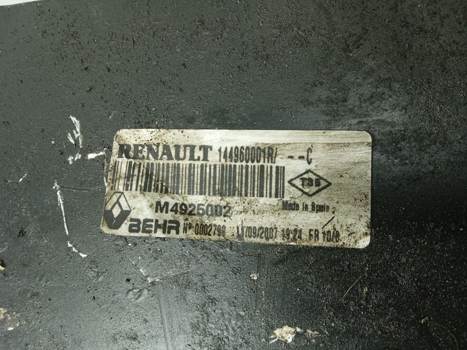 Radiator intercooler 144960001r 2.0 dci M9R Renault Laguna 3  [din 2007 pana  2011]