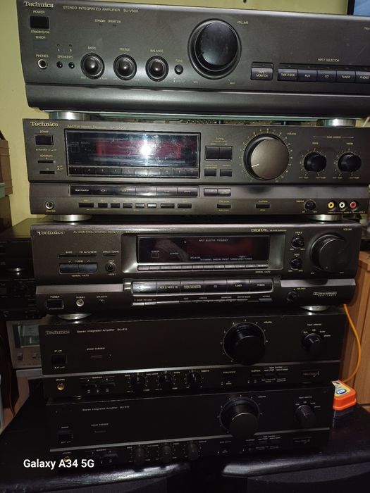 Amplificator stereo Technics su 810, Technics sa gx390,Technics gx200