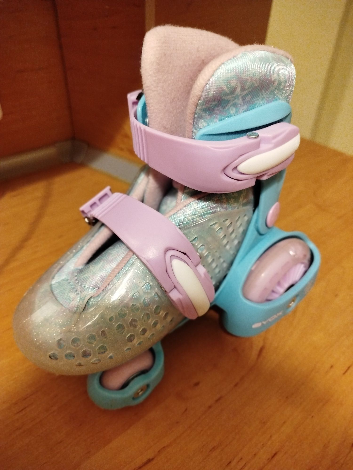 Детски кънки Frozen + протектори Oxelo