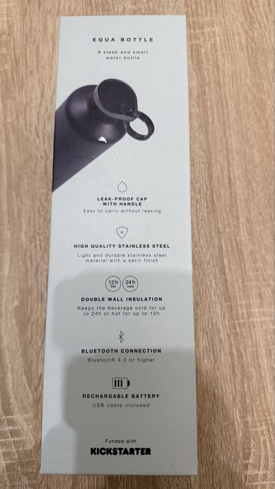 Equa smart water bottle