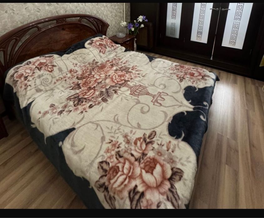 Плед одеяло большое покрывало на двуспальную кровать