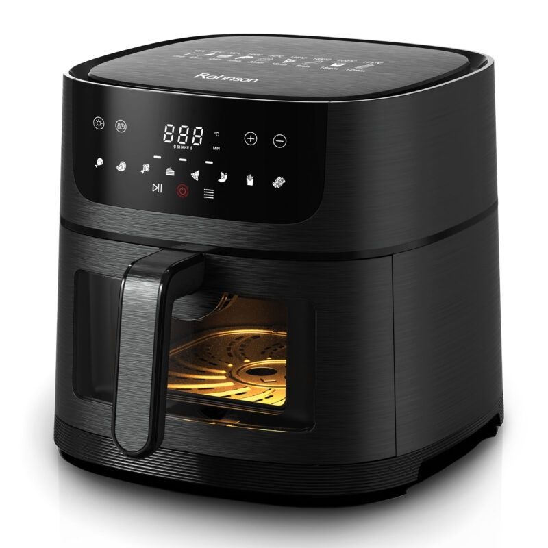 Нов фритюрник 8 литра AirFryer R-2847