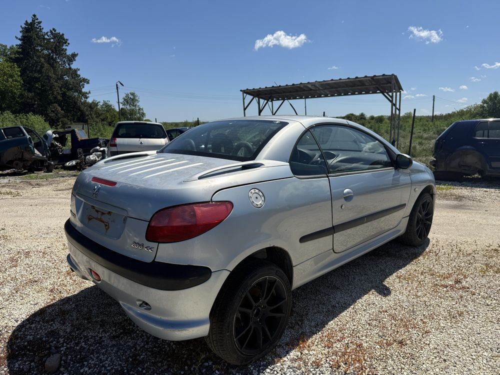 Peugeot 206cc на части