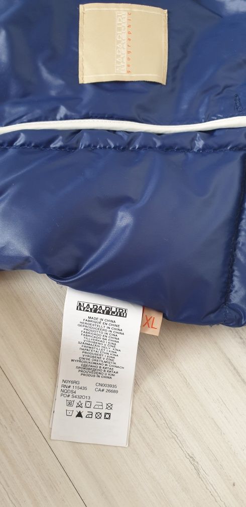 Napapijri Down Womens Vest Size L / XL ОРИГИНАЛ! Дамски Пухен Елек!
