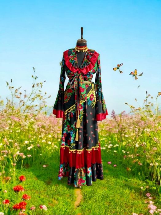 Costum traditional gipsy nou!!!La comanda