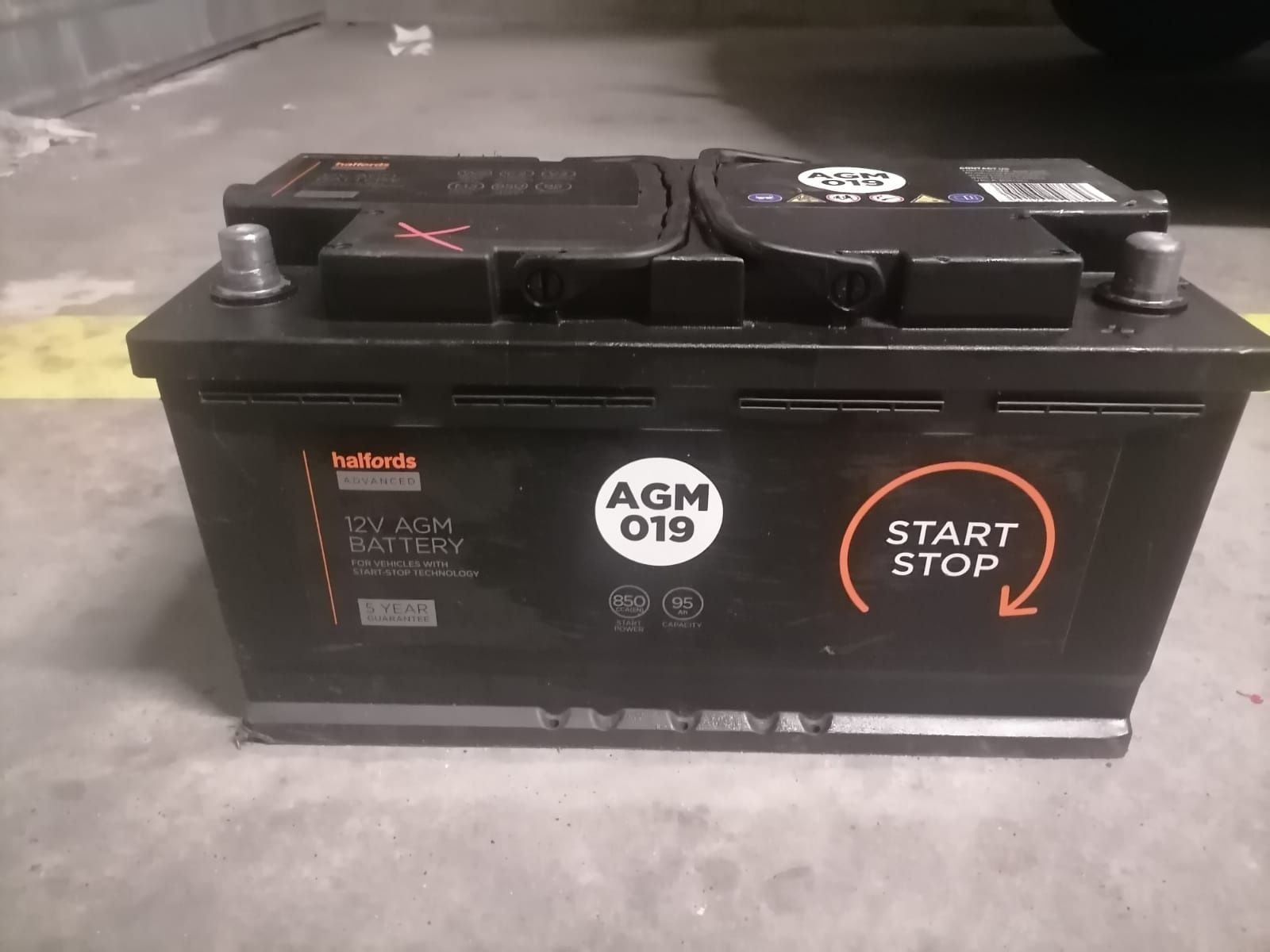 Baterie auto 95 amperi Agm cu Start stop import Anglia
