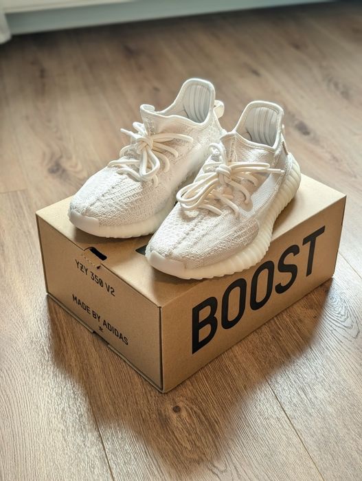 Original Adidas Yeezy 350 Bone, Size 38