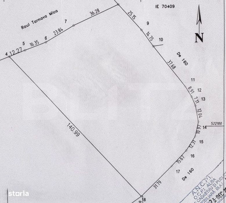 Teren extravilan cu potential ridicat, 10.000 mp, zona Blaj - Petrisat