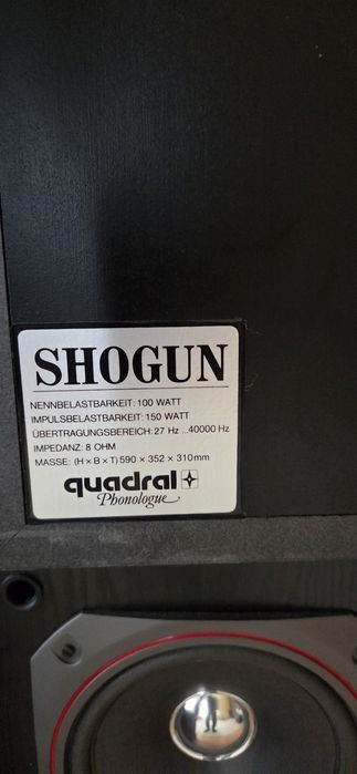 Boxe technics SB  660 si SHOGUN in stare deosebita