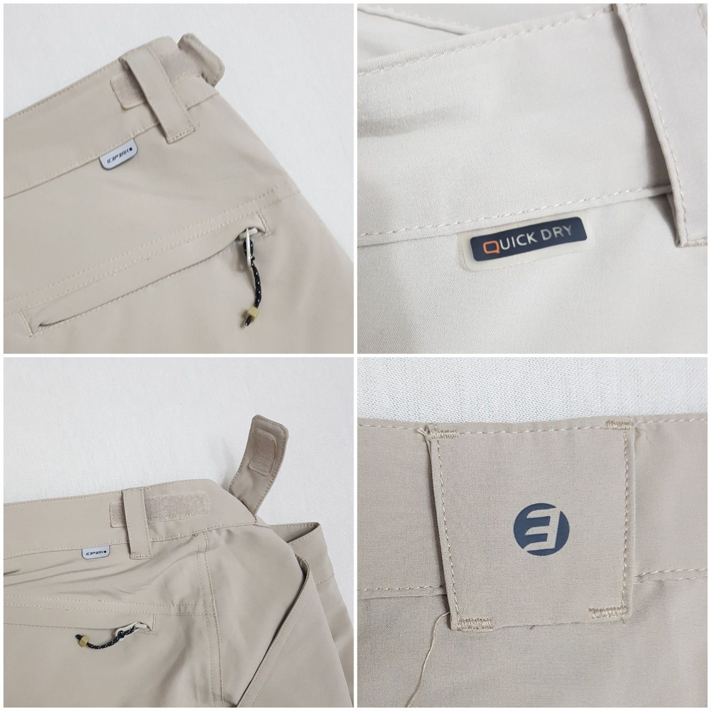 Pantaloni scurți tehnici ICEPEAK QuickDry Stretch, munte, bike, Nr.40