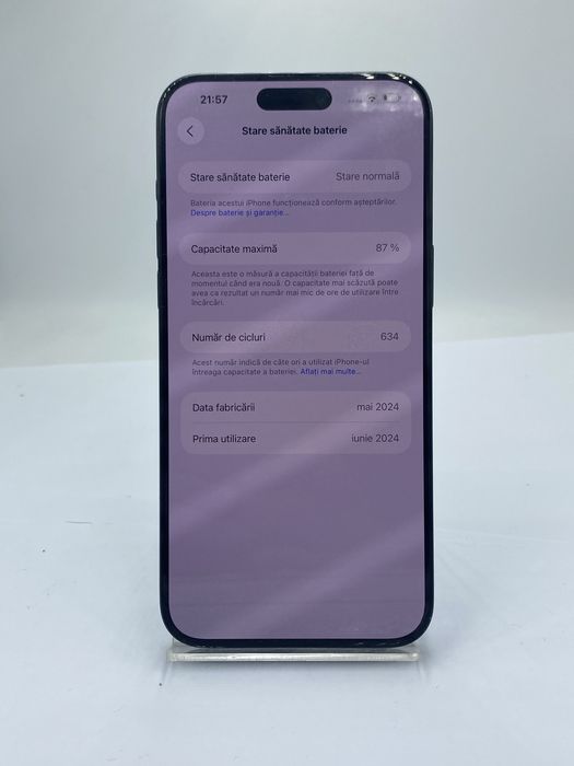 Iphone 15 Pro Max 256 Gb 87 % Baterie / Garantie / Factura #48129