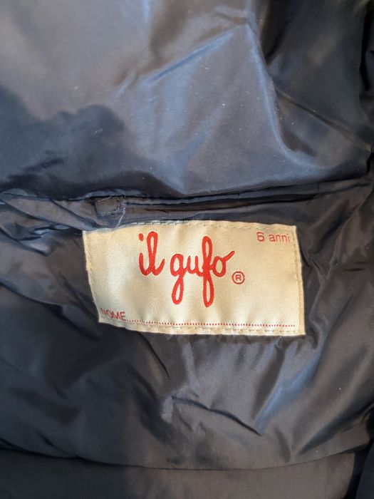 Пухено яке, леко и топло. Фирма Il gufo Италия. Унисекс.