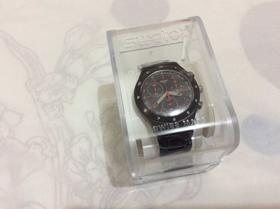 Ceas Swatch NOU - Aluminiu - mecanism cu rubine