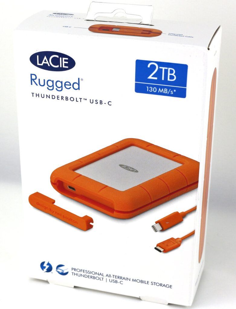 Lacie Rugged THUNDERBOLT 2TB USB 3.0 NOU Sigilat