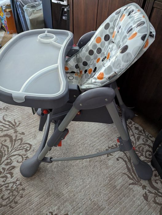 Scaun de masa Mappy, reglabil, 6 - 36 luni, multicolor