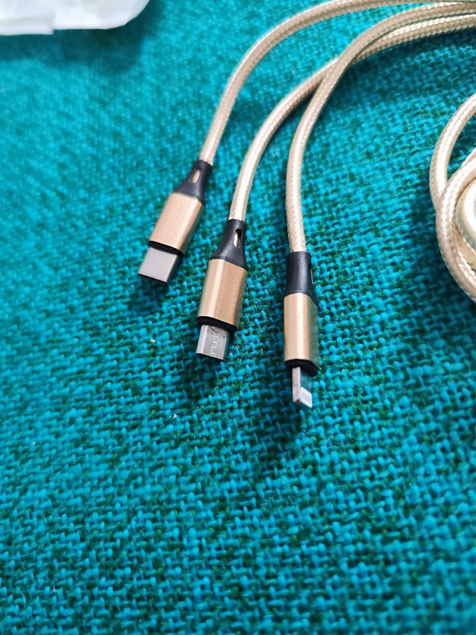 USB кабел/зарядно за iPhone, Android