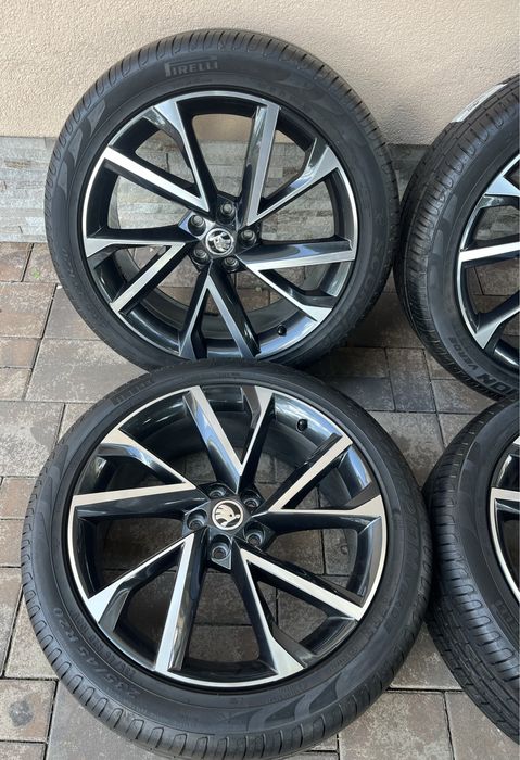 Jante NOI 5x112 originale Skoda Kodiaq Anvelope NOI 235 45 20