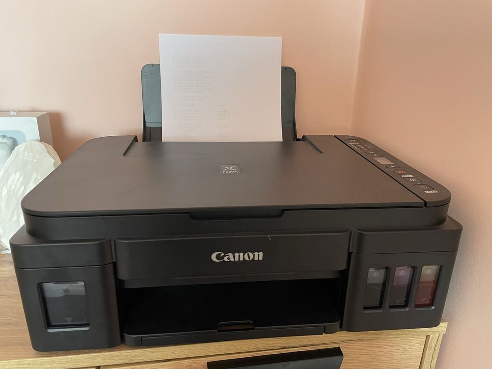 Цветен принтер Canon Pixma G3411 + консумативи