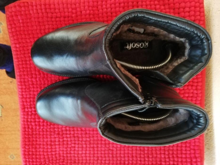 Ghete bărbați nr 42 piele cu blana Go Soft