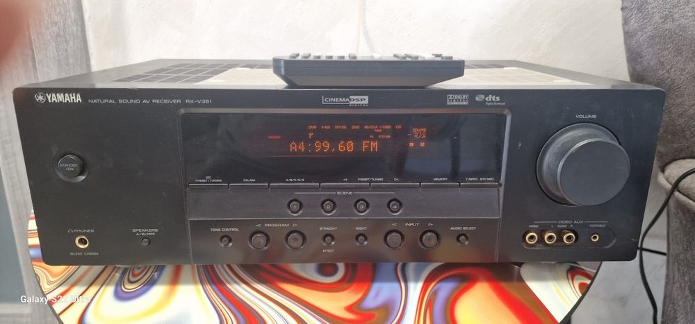Av-Receiver 5.1 YAMAHA rx-V361 cu telecomanda