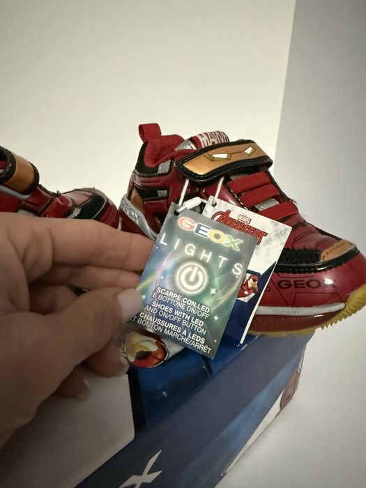 Adidasi piele Geox noi