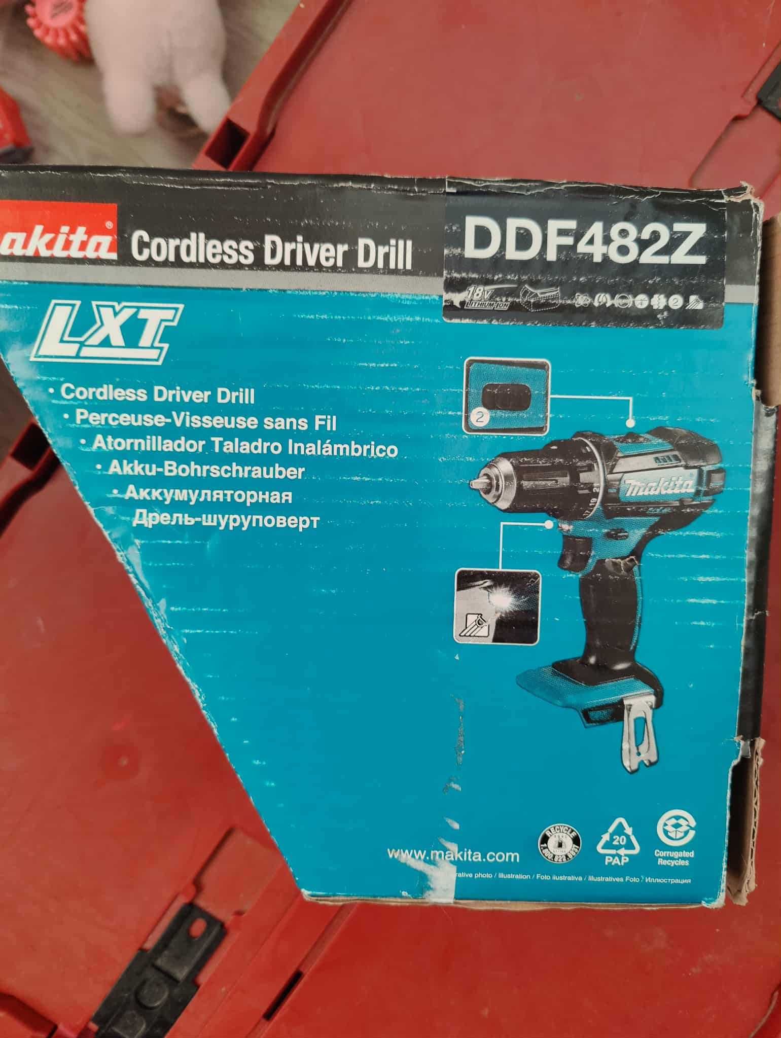 Винтоверт Макита DDF482Z 18V