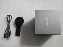 Ceas smart Garmin Fenix 6 PRO Solar Titanium carbon gray DLC, black