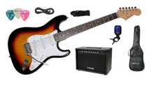 Set chitara electrica Santander ST-500 SUNBURST Hy-X-AMP Soundmaster85