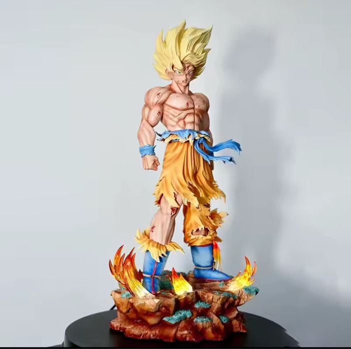 Figurina Dragon Ball Z Son Goku Super Sayan Namek ~35cm