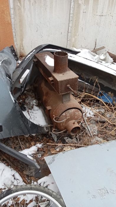 Печь буржуйка для гаража