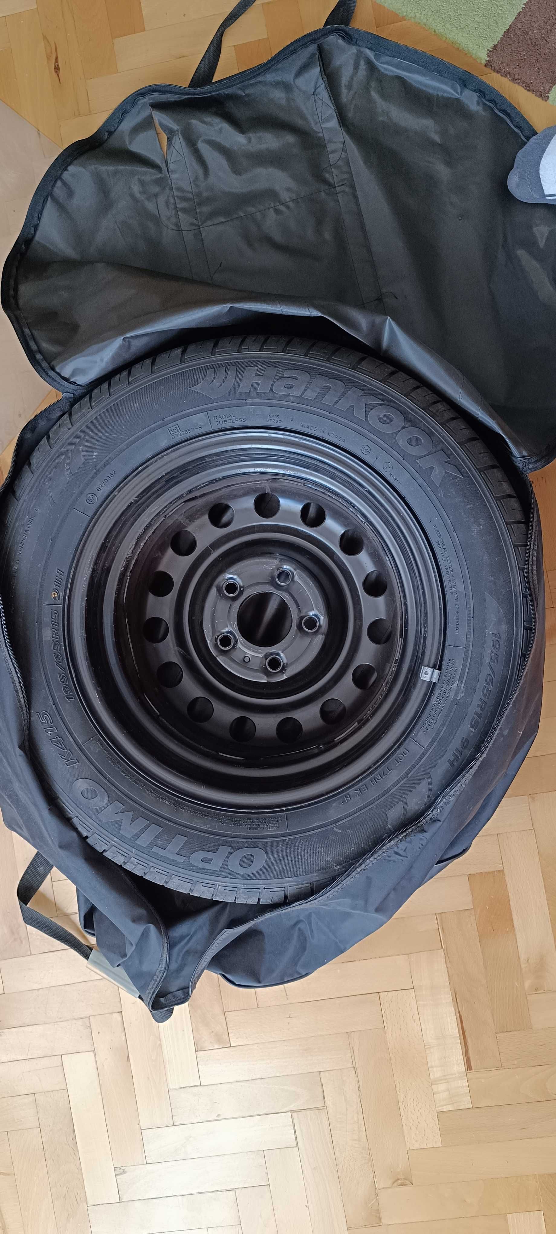 Hyundai/Kia Резервна гума с джанта + авариен комплект и чанта