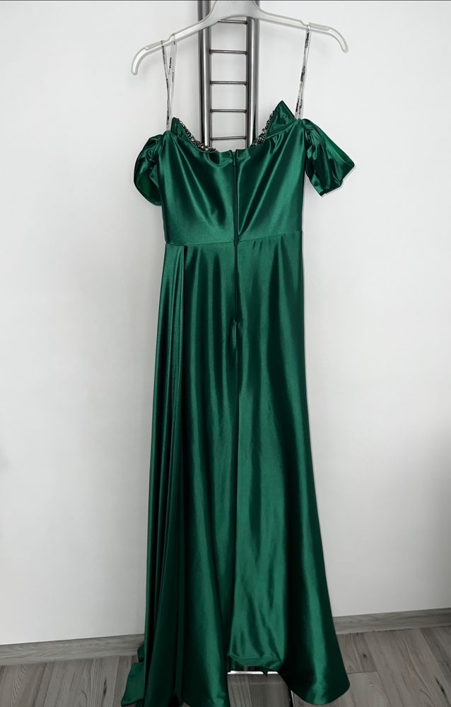 Rochie ocazie culoare verde smarald