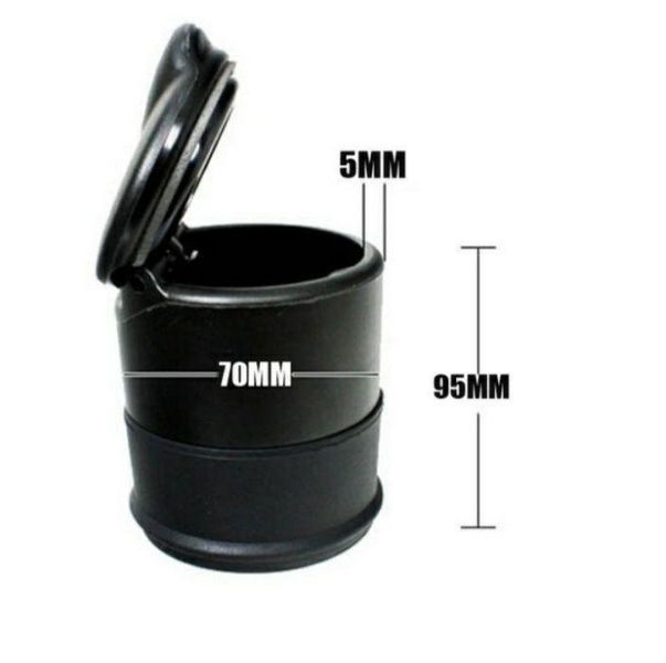 Пепелник за кола с LED лампа А-3086