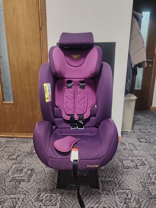Scaun Auto 0-36KG Reglabil ISOFix Violet