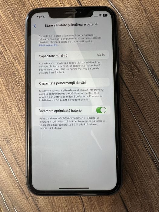 Vand Iphone 11 Black 128 Gb perfect functional