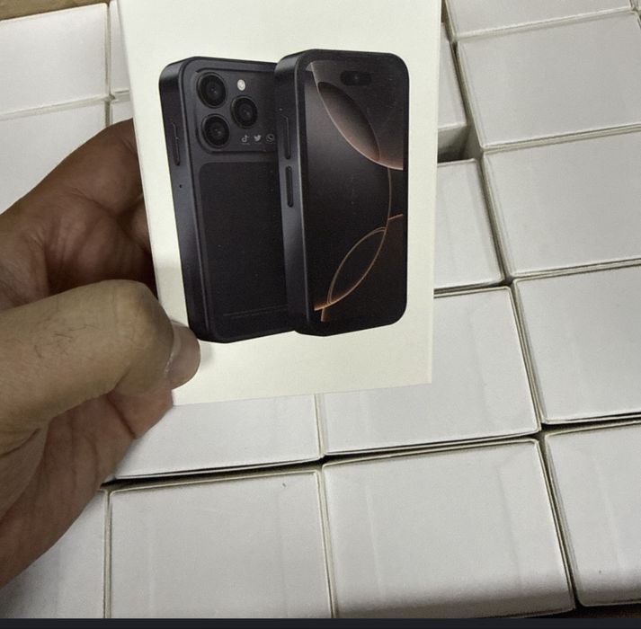 IPhone 17 pro max mini android versiya yengi qora dual sim