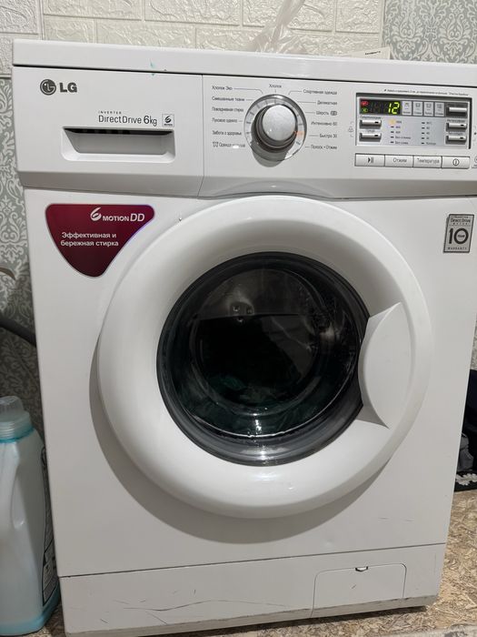 Стиральный машина сатылады LG 6 кг