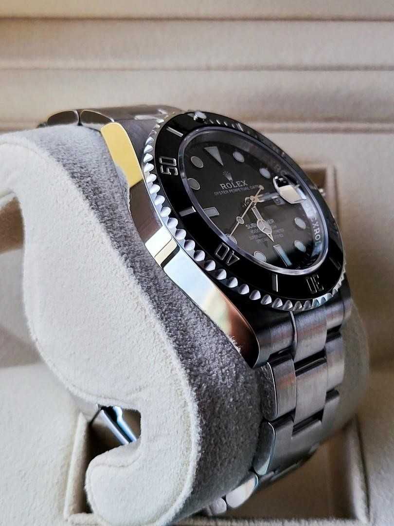 Rolex Submariner Silver-Black-Luxury New 2024 AUTOMATIC Edition